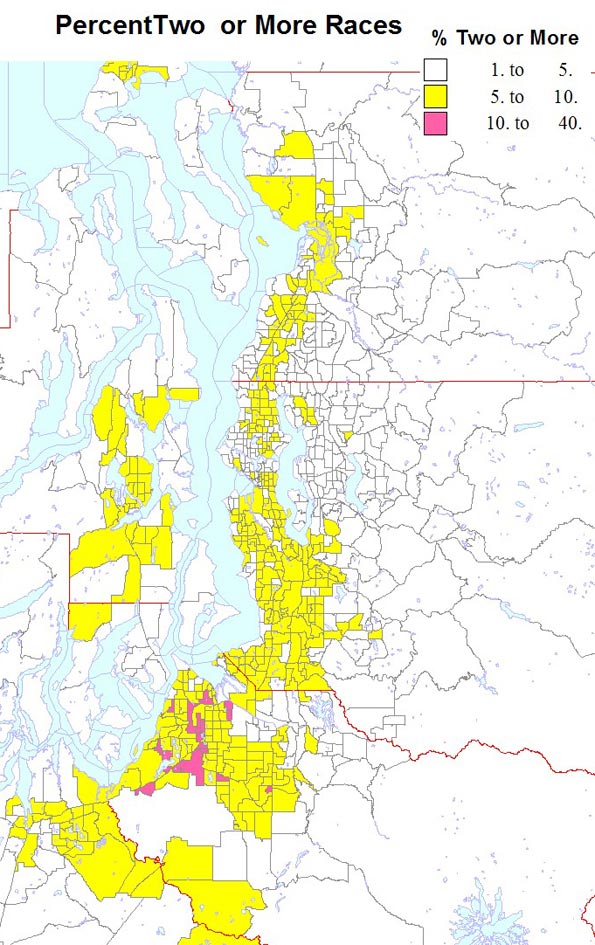 Maps of King County demographics - King County, Washington