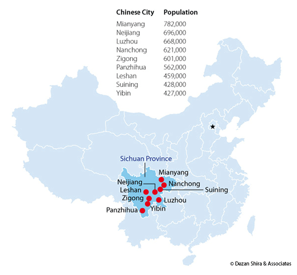 China's Second-Tier Cities: Sichuan Rises | Newgeography.com