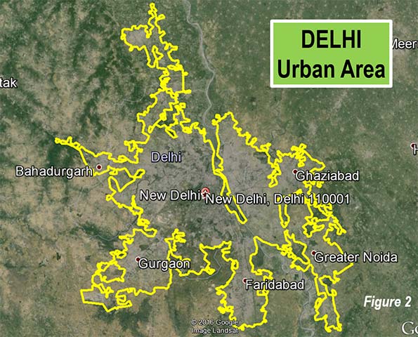 What are the largest cities in India?