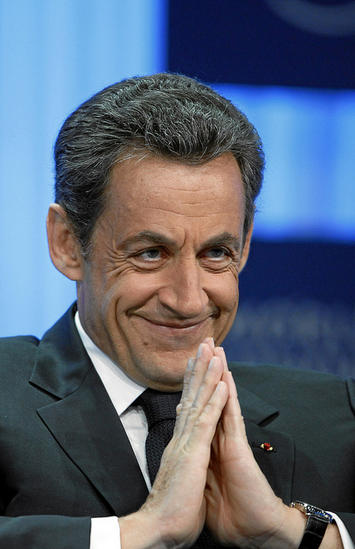 N Sarkozy; Davos 2011.jpg