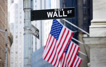 Wall St sign;flag, iStock_000007320216XSmall.jpg Wall St sign;flag, iStock_000007320216XSmall.jpg