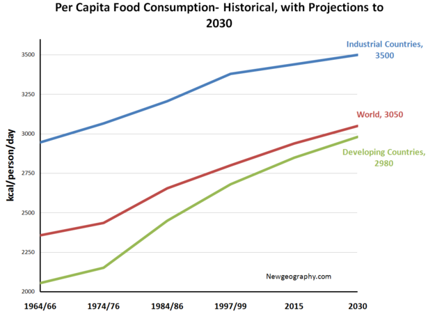 Food Consumption Chart