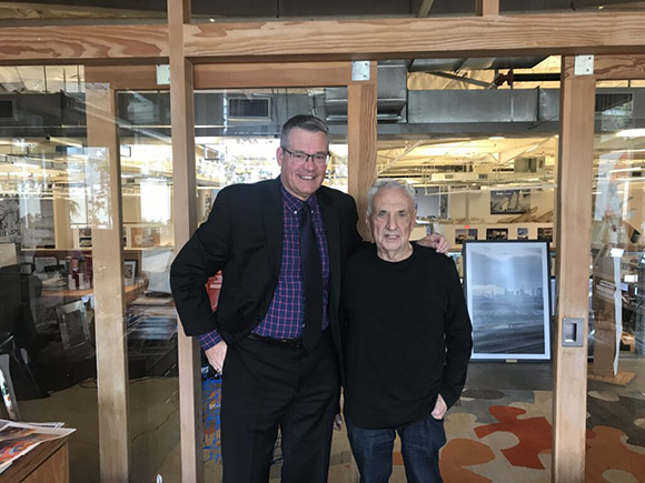 Sullivan, Gehry at architect’s office in Playa Vista